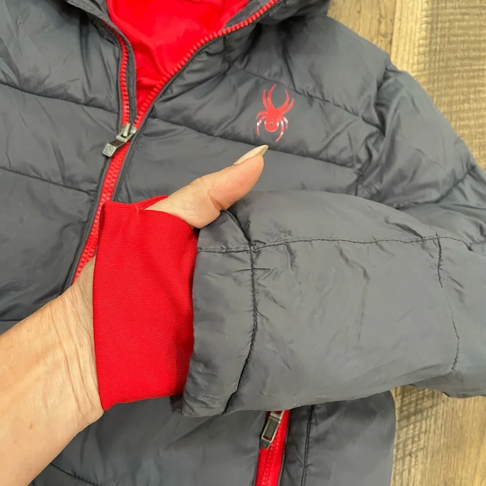 Spyder puffer coat boy 8